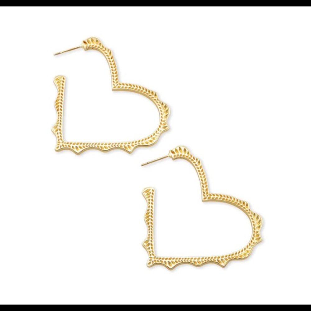 Kendra Scott Sophie Heart Earrings NWT